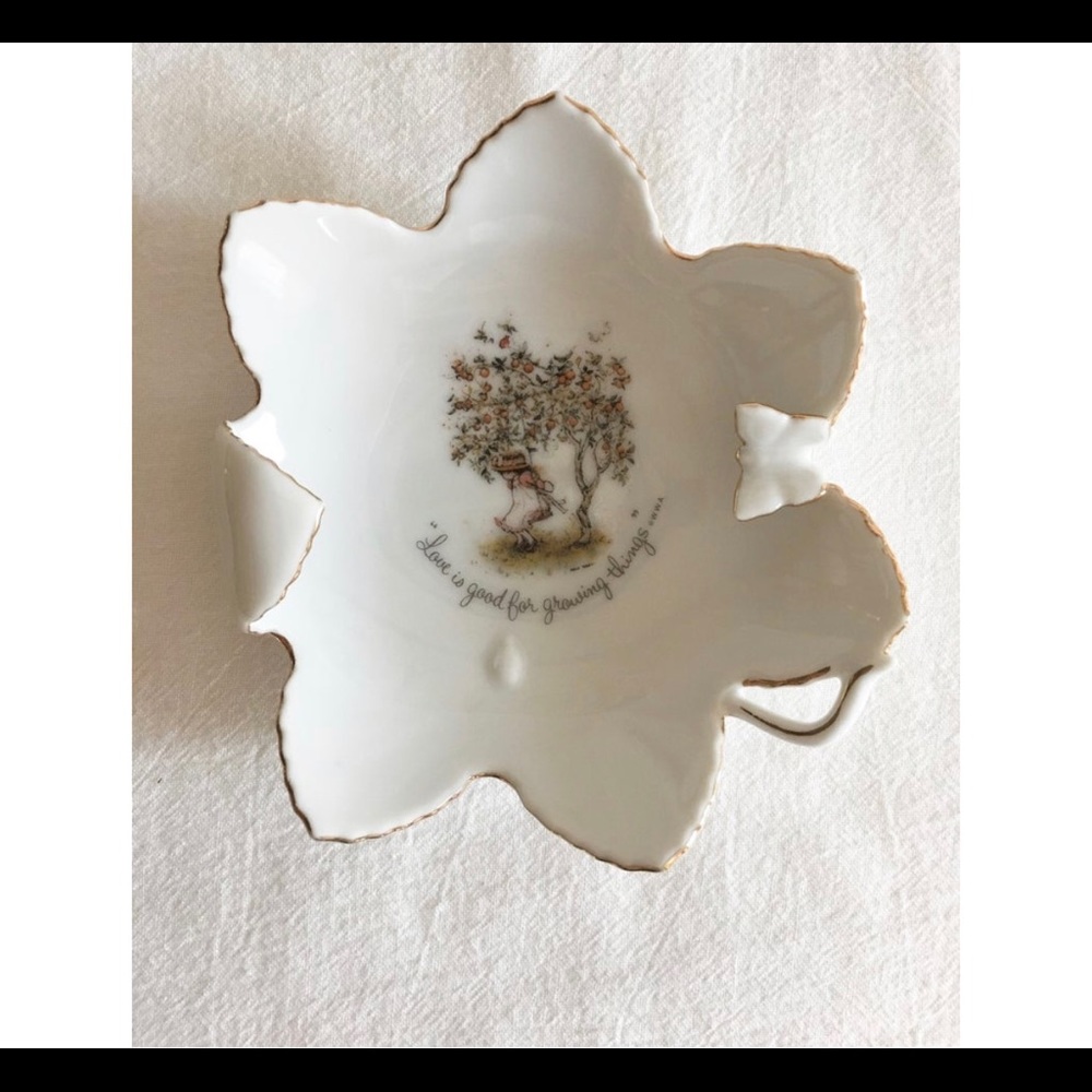 1973 Trinket Dish, Holly Hobbie